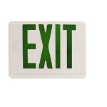 Aviso Verde de Emergencia Luz LED Certificado UL