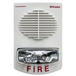 Parlante con luz estroboscópica blanco