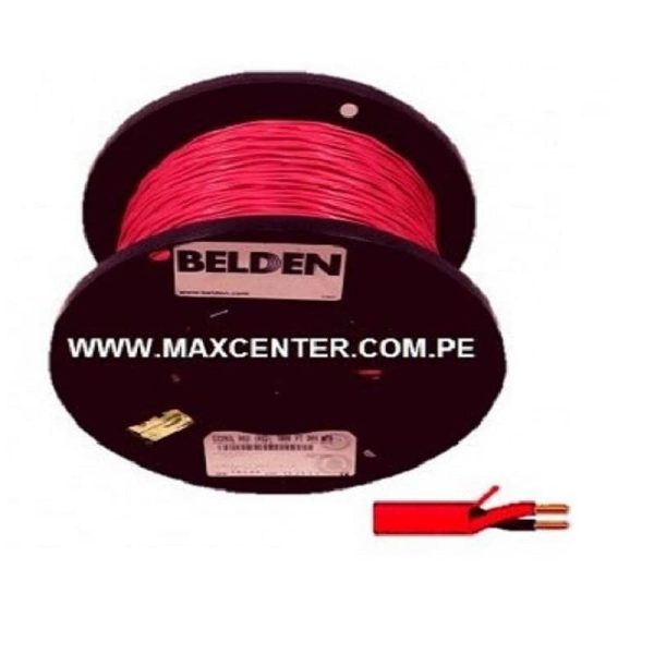 Cable FPLR 2x18 AWG LSZH Sin Apantallar