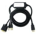 Cable VGA a HDMI-convertidor