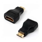 Adaptador Mini HDMI Macho a HDMI Hembra