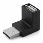 Adaptador USB 2.0 macho a hembra en forma de L