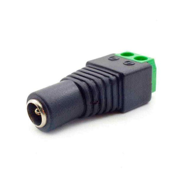 Conector de Alimentación 12V Hembra con Bornera