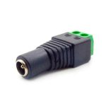 Conector de Alimentación 12V Hembra con Bornera