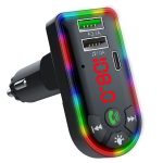 Nuevo transmisor FM coche colorido USB