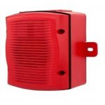 Altavoz para exteriores incluye caja posterior Rojo