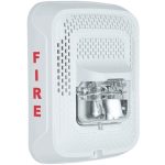 Altavoz estroboscópico blanco