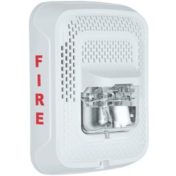 Altavoz estroboscópico blanco