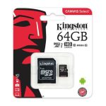 Memoria Micro Sd 64gb marca Kingston