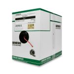 Cable FPLR 2x18AWG sólido rojo Rollo de 305mt