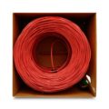 Cable FPLR 2x16AWG sólido rojo Rollo de 305mt