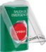 Protector Verde para interiores con Boton