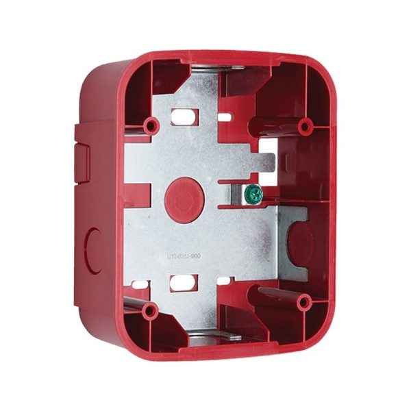 Caja de montaje para sirenas estrobo