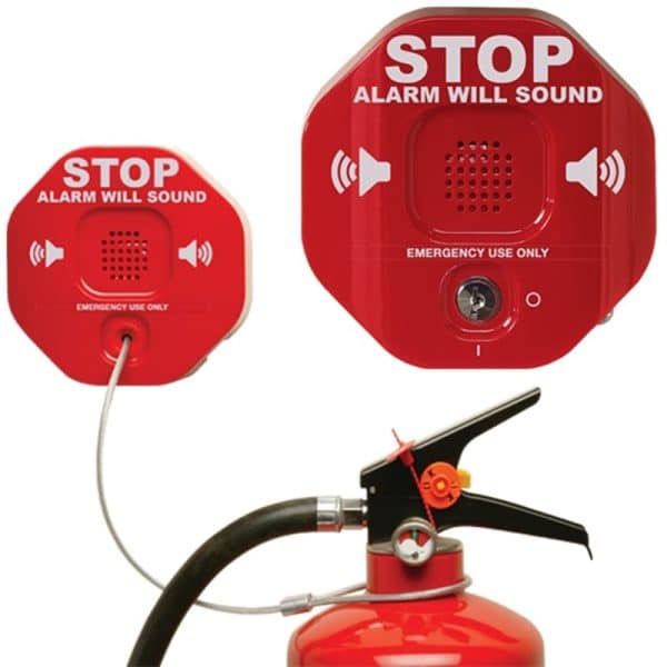 El tapón antirrobo STI 6200 ha sido diseñado para extintores de incendios. ​