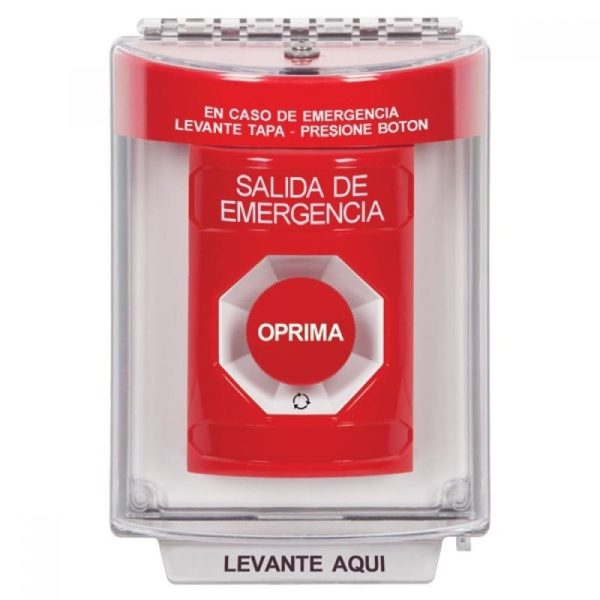 SS2031EX-ES STI Red Indoor/Outdoor Flush Turn