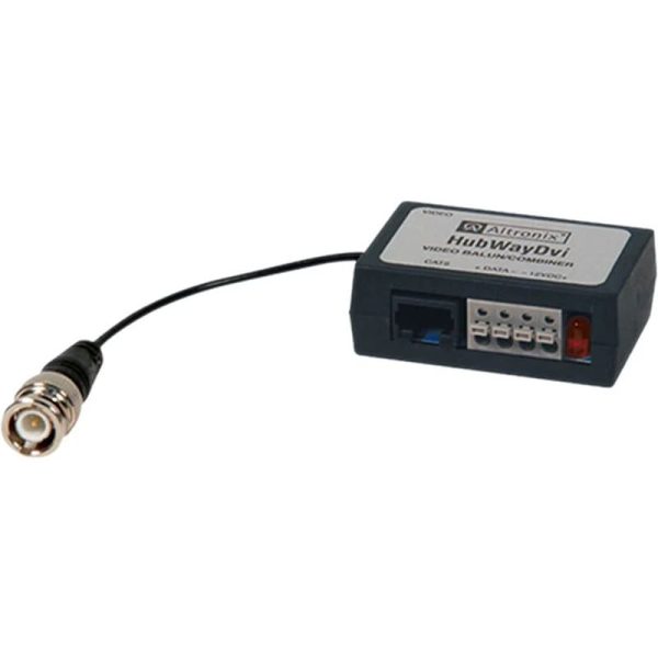 balun pasivo de video, datos y energía UTP HUBWAYDV de Altronix