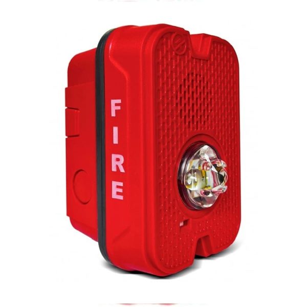 Sirena Exterior con luz estroboscópica LED 24V