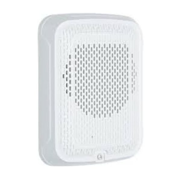 System Sensor SPWL es un altavoz de alta fidelidad blanco