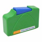 Casete limpieza conectores fibra óptica