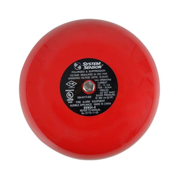 SSM24-6 campana de alarma de 6",