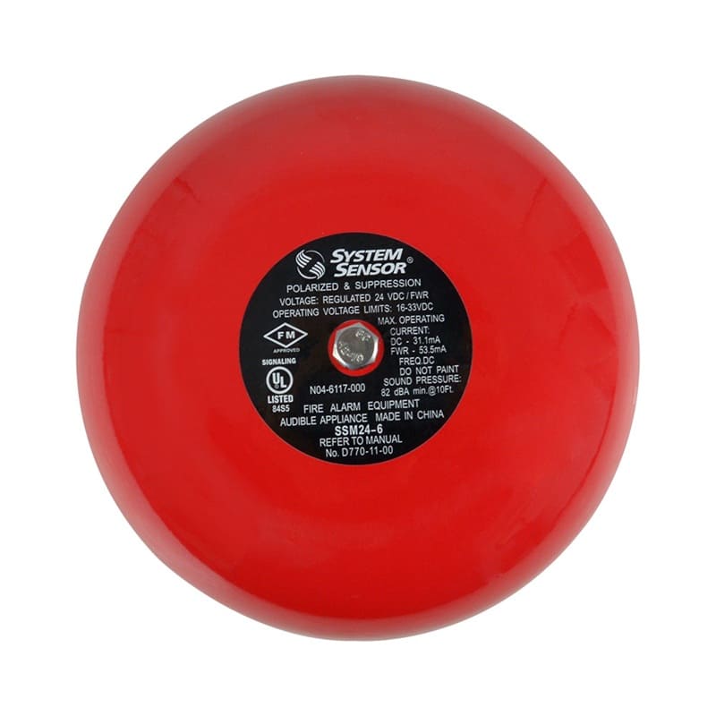 SSM24-6 campana de alarma de 6",