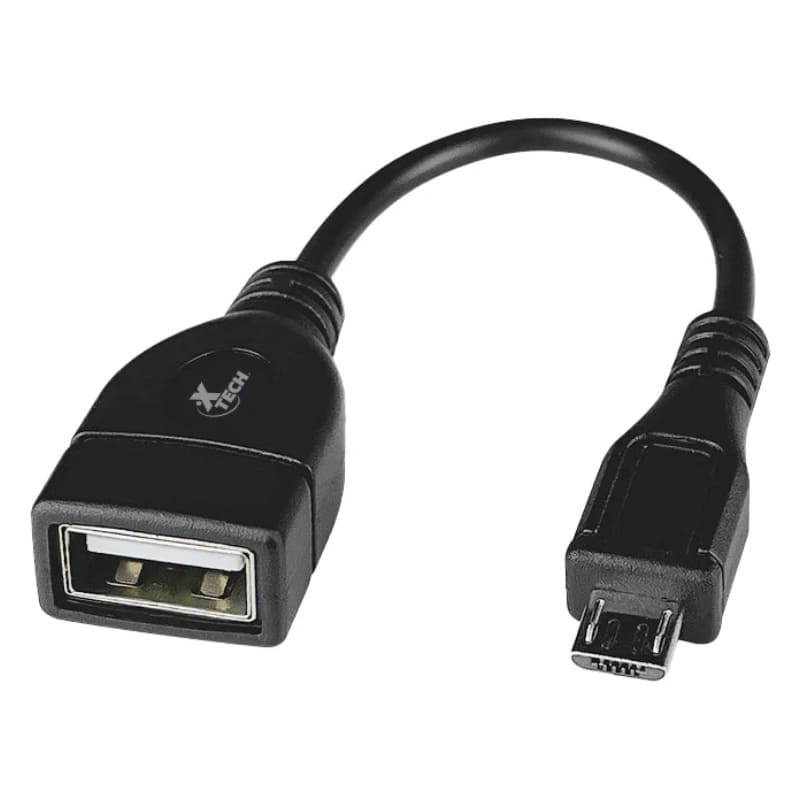 Adaptador micro-USB macho a USB-A hembra